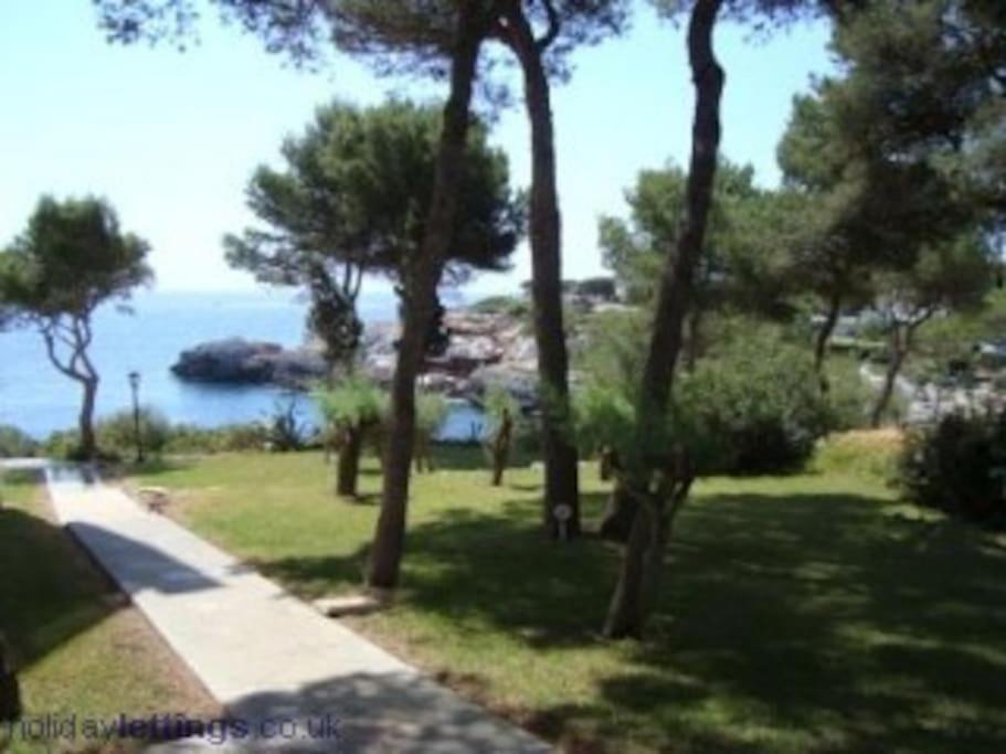 Waterfront Apartment 'Maria'. Pool. Wifi سنتاني المظهر الخارجي الصورة